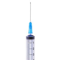 a shot full of a vaccine