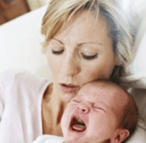 Colic symptoms can actually just be a migraine