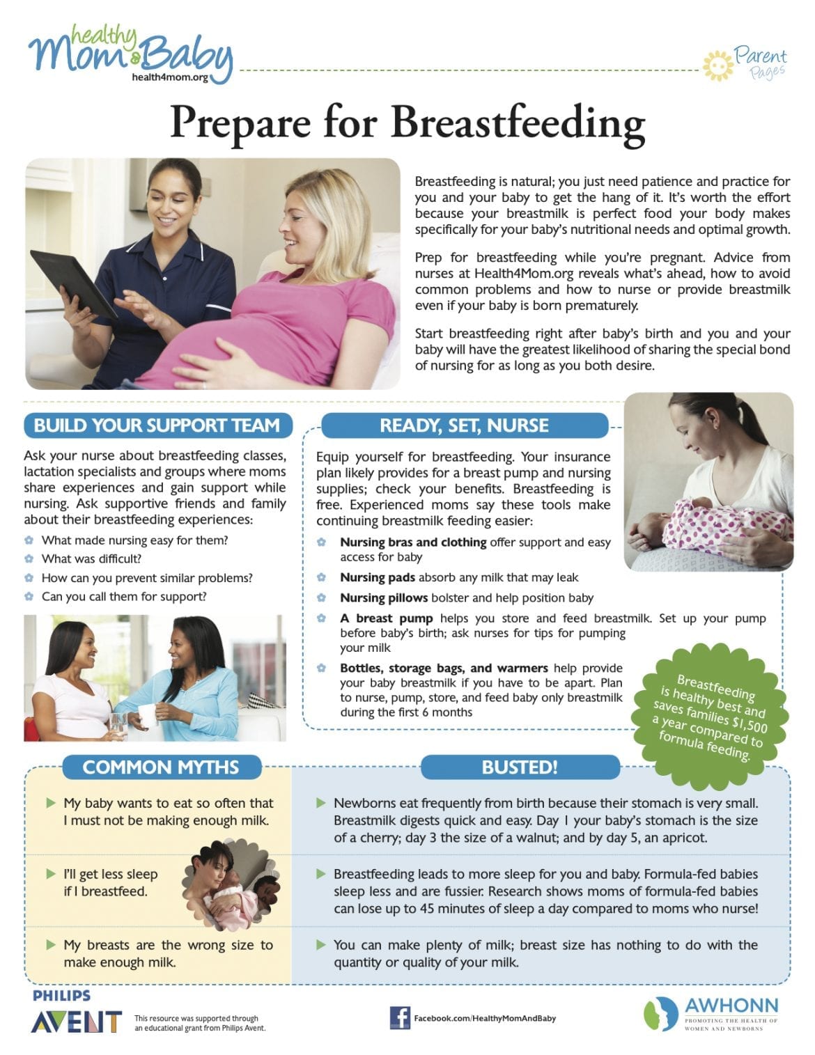 Breastfeeding Basics: You, Your Baby & Your Nurses - Healthy Mom & Baby