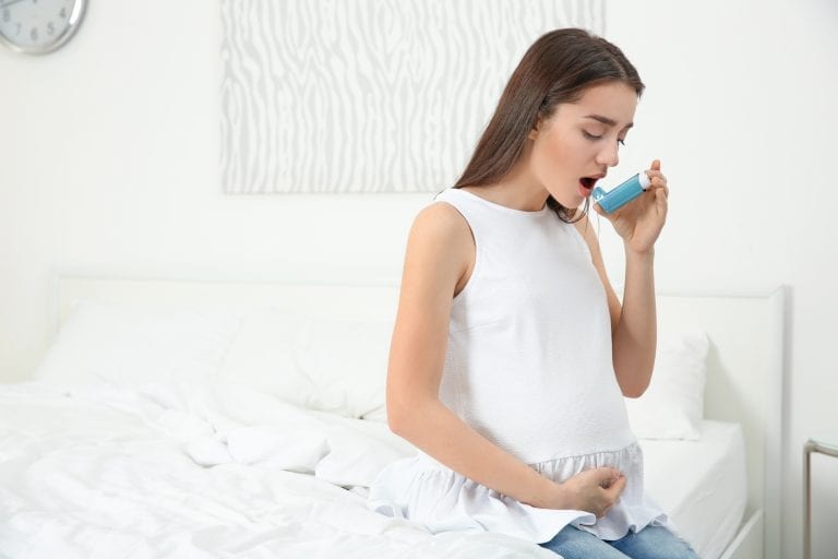 asthma extra pregnancy pounds